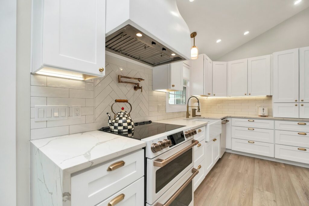 A beautiful kitchen cabinet in Australia